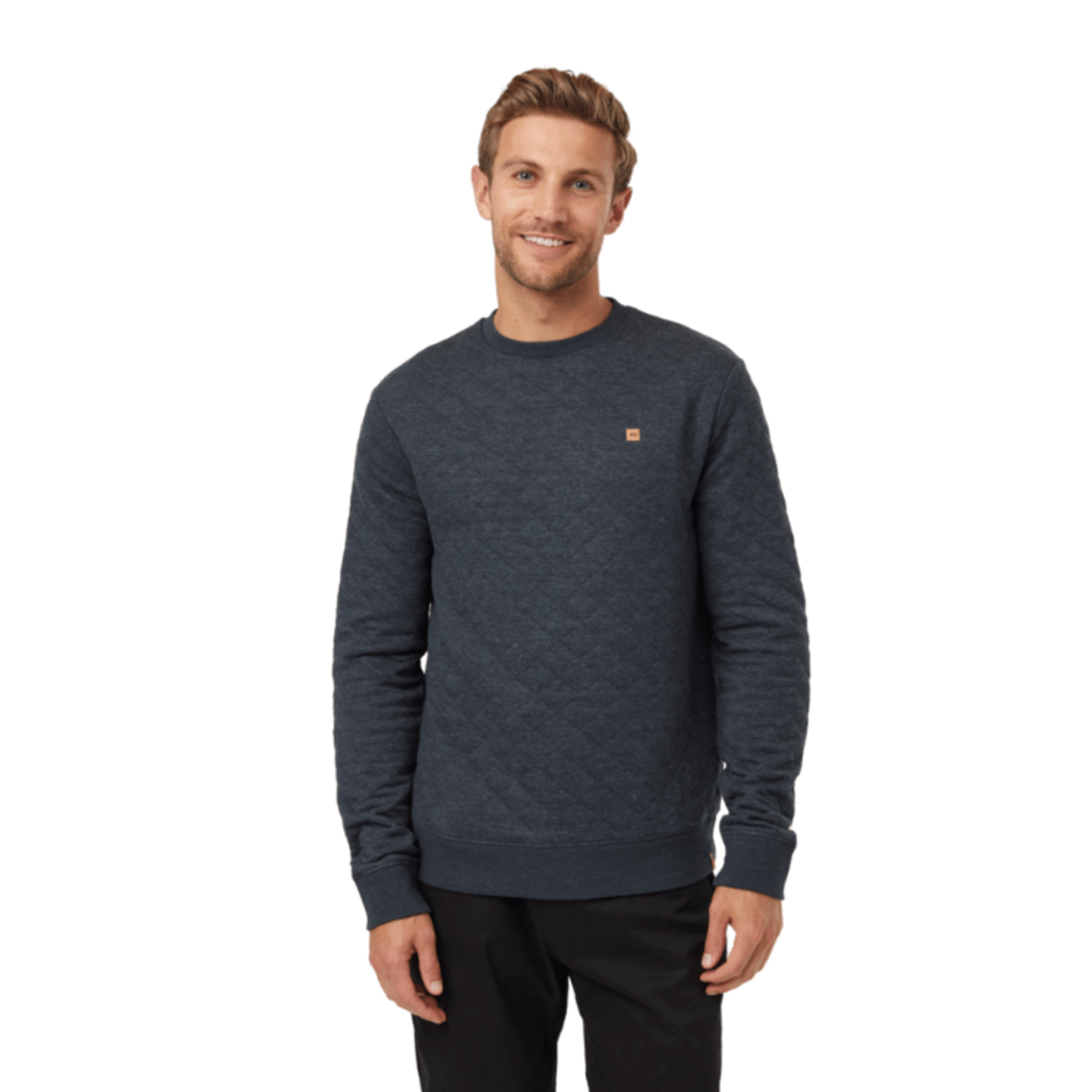 Tentree Tentree Sweater, Quilted Classic Crew, Mens