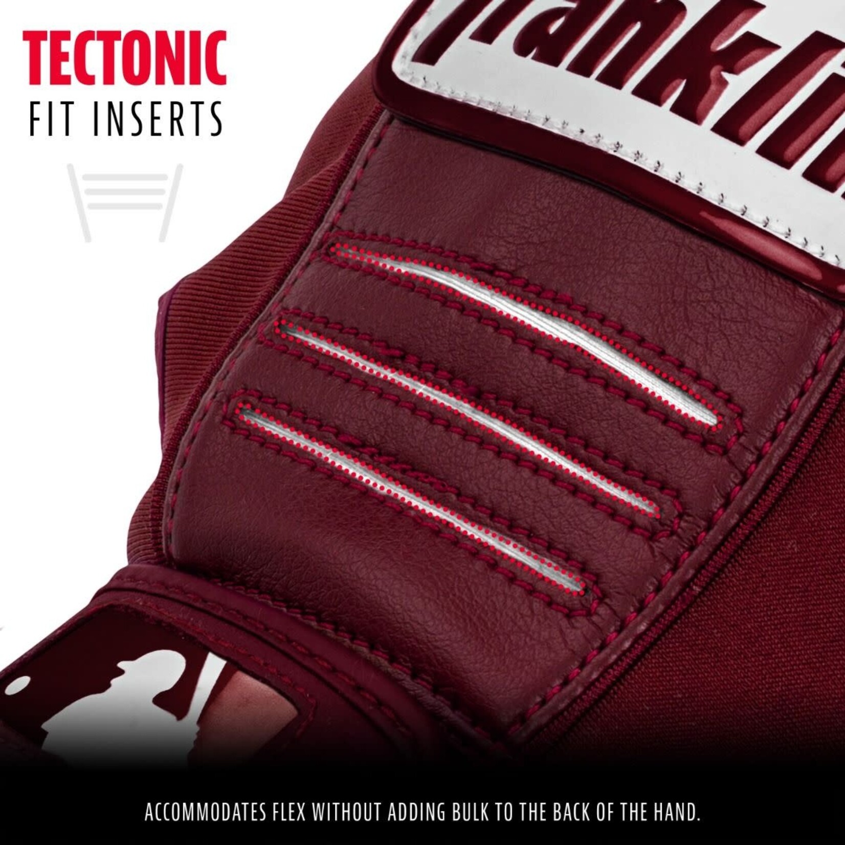 Franklin Franklin Batting Gloves, CFX Pro Hi-Lite Series, Adult