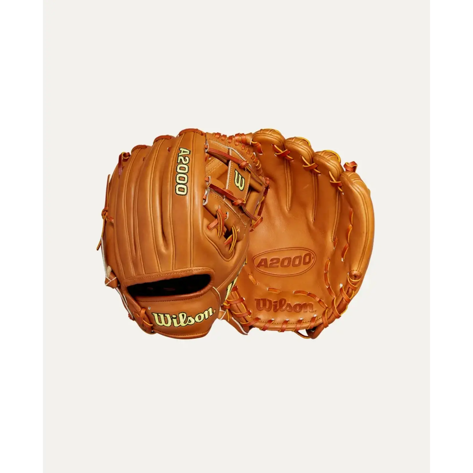 Wilson Wilson Baseball Glove, A2000 Classic 1975, Reg, 11.75", Saddle Tan