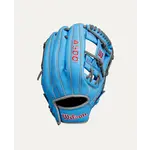 Wilson Wilson Baseball Glove, A500, 11", Reg, Cool Blu/Gry/Red, Youth
