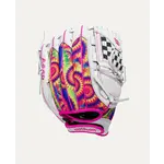Wilson Wilson Fastpitch Glove, A440 Flash, Reg, 11.5", Wht/Tie Dye/Pnk, Youth