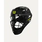Wilson Wilson Umpire Helmet, Pro Stock Steel, , Blk, L-XL (7"-7 1/2")