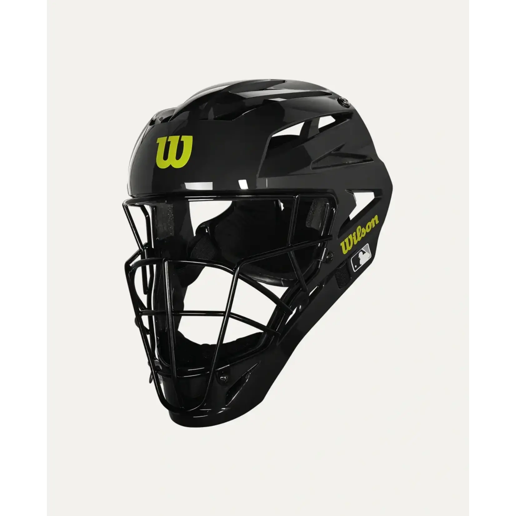 Wilson Wilson Umpire Helmet, Pro Stock Steel, , Blk, L-XL (7"-7 1/2")