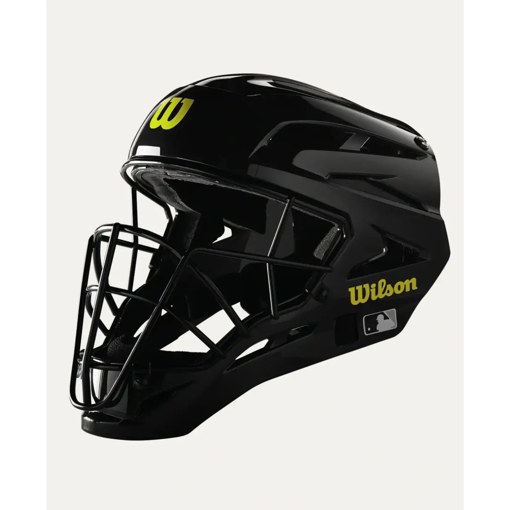 Wilson Wilson Umpire Helmet, Pro Stock Steel, , Blk, L-XL (7"-7 1/2")