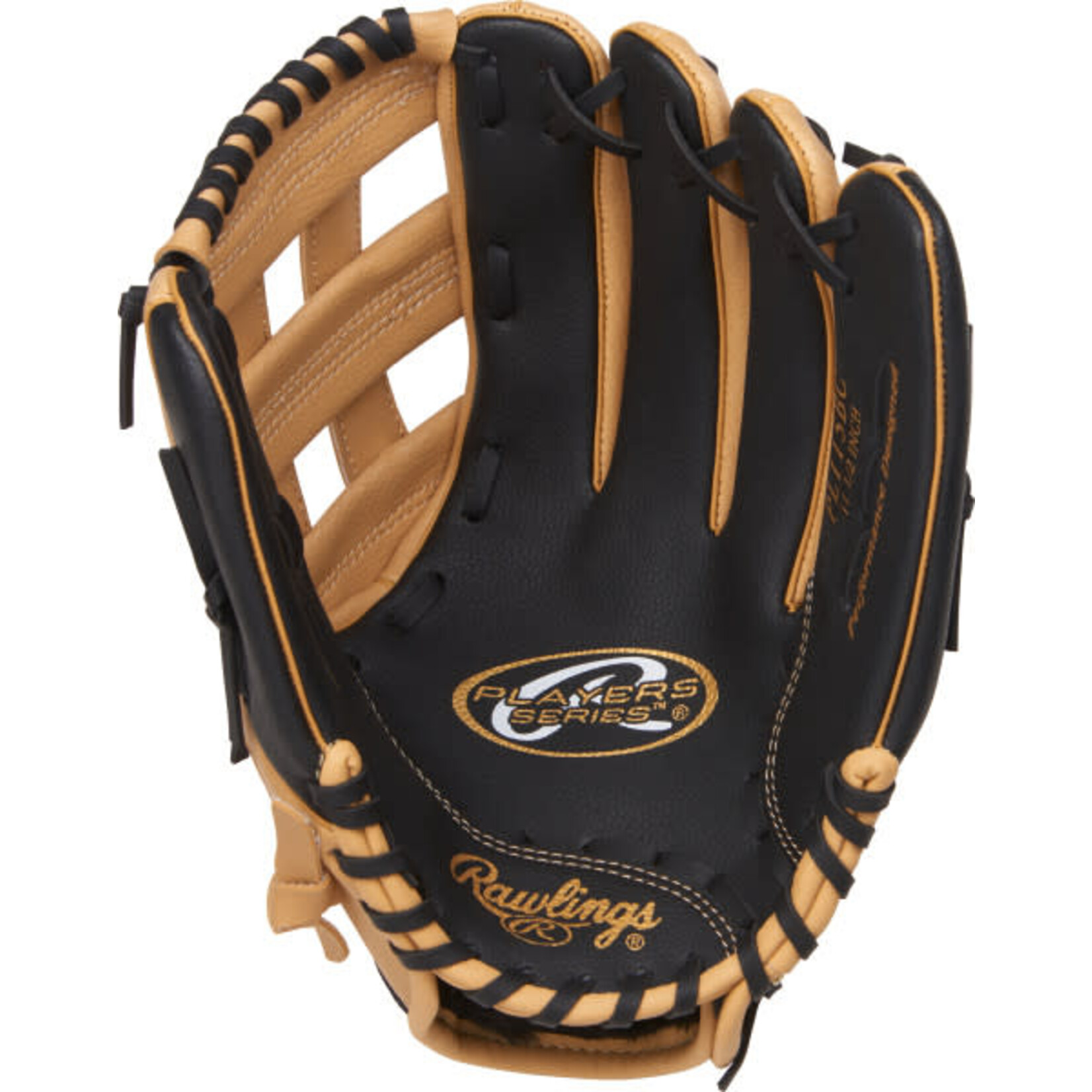 Rawlings Rawlings Baseball Glove, Players Series, PL115BC, 11.5”, Reg, Youth