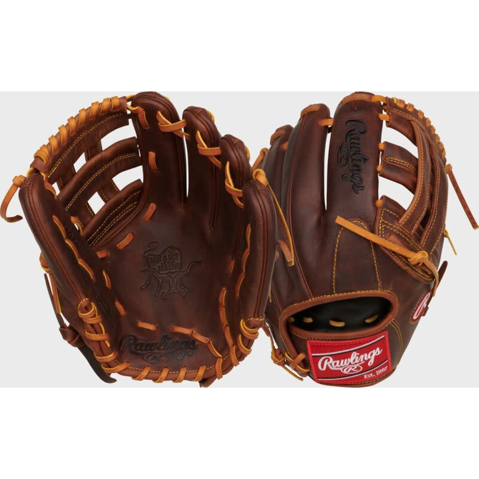 Rawlings Rawlings Baseball Glove, Heart of the Hide RPRORNA28, Nolan Arenado Pattern, 12”, Reg