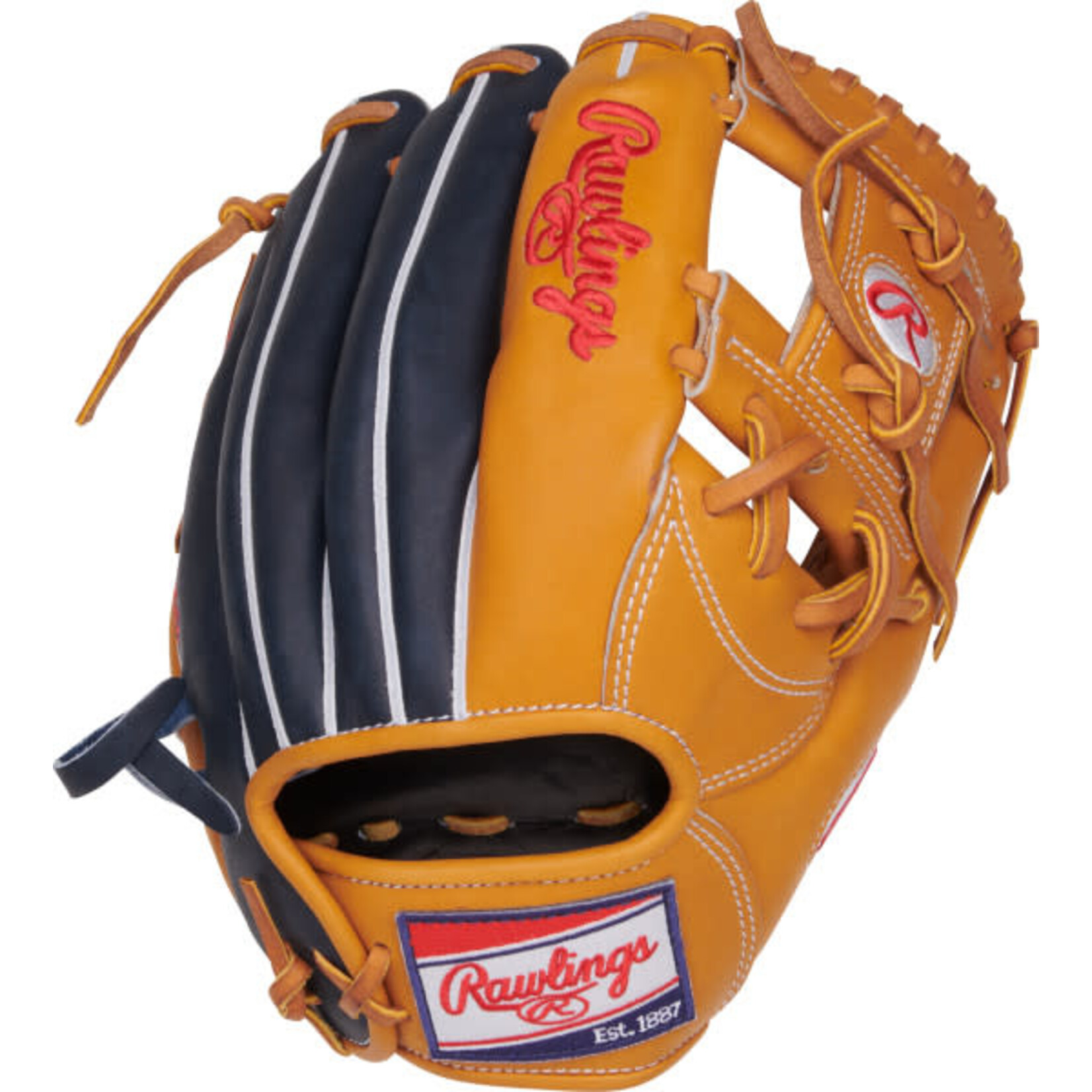 Rawlings Rawlings Baseball Glove, Heart of the Hide Series, PRORNP4-2TN, 11.5”, Reg