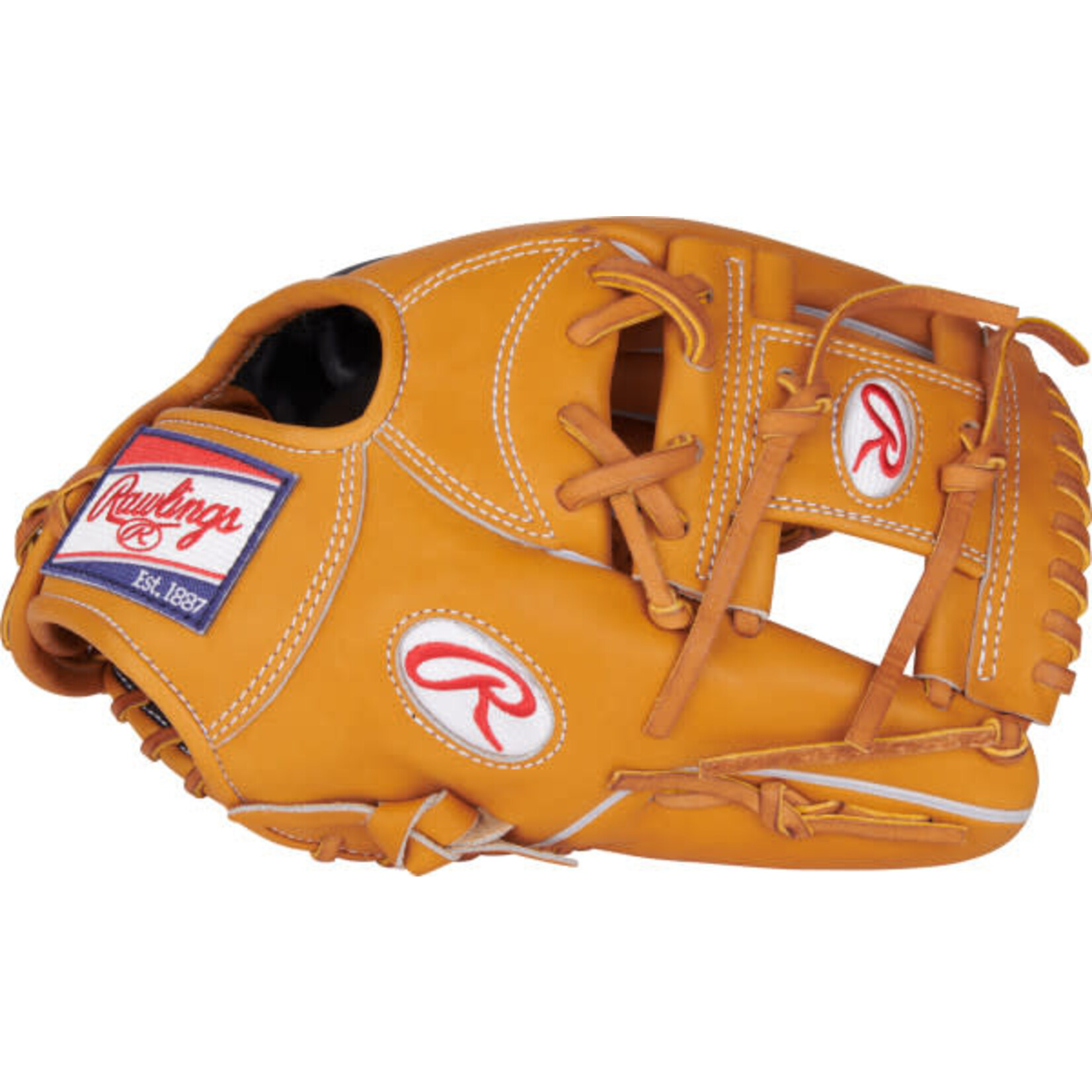 Rawlings Rawlings Baseball Glove, Heart of the Hide Series, PRORNP4-2TN, 11.5”, Reg