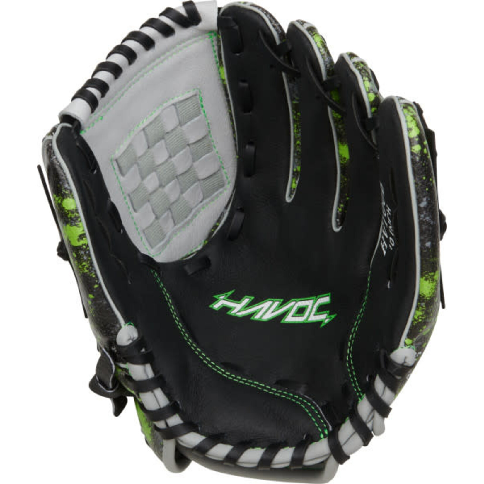 Easton Easton Baseball Glove, Havoc Series, HV100B, 10", Reg, Youth