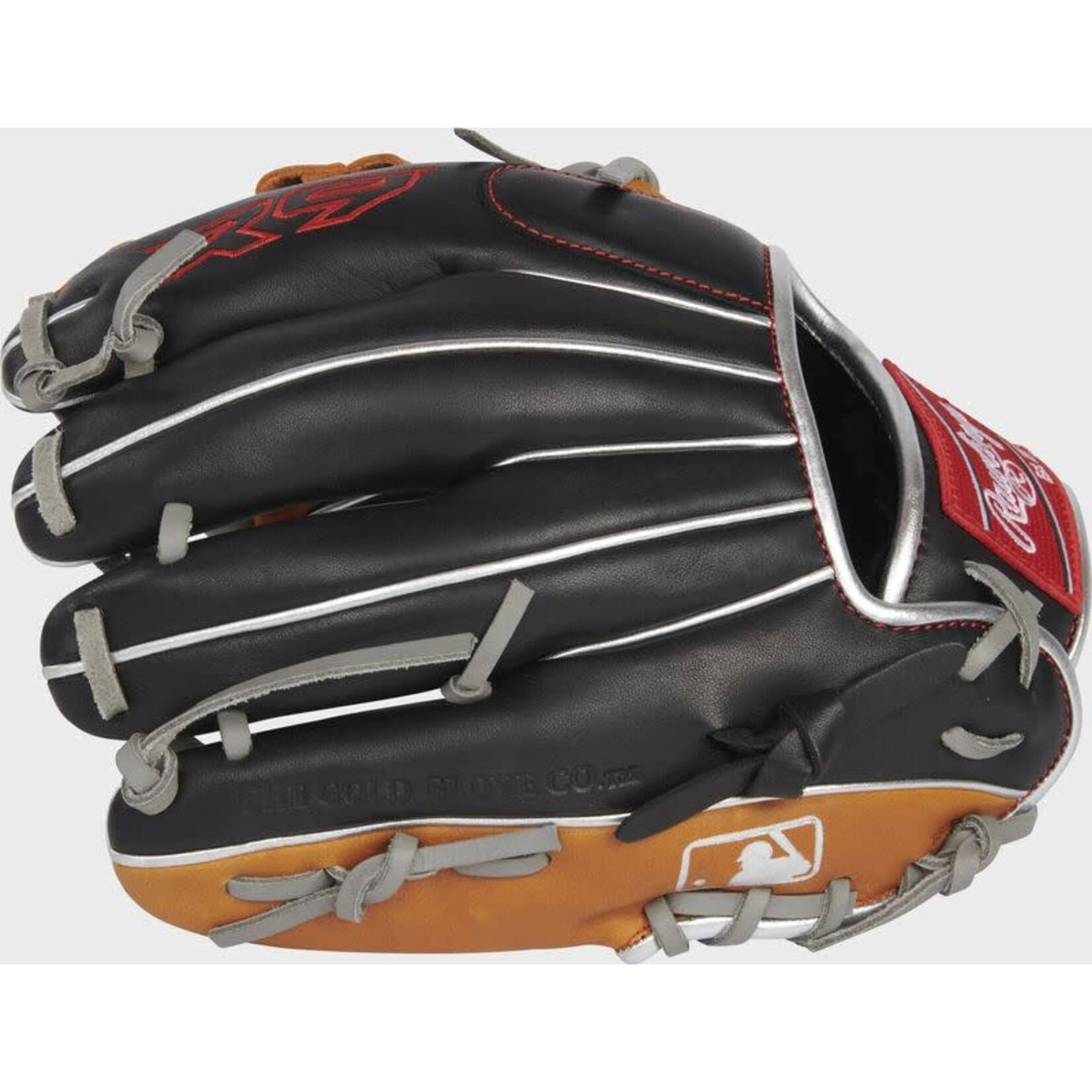 Rawlings Rawlings Baseball Glove, R9 Contour Series, R9110U-19BT, 11”, Blk/Tan, Reg, Youth
