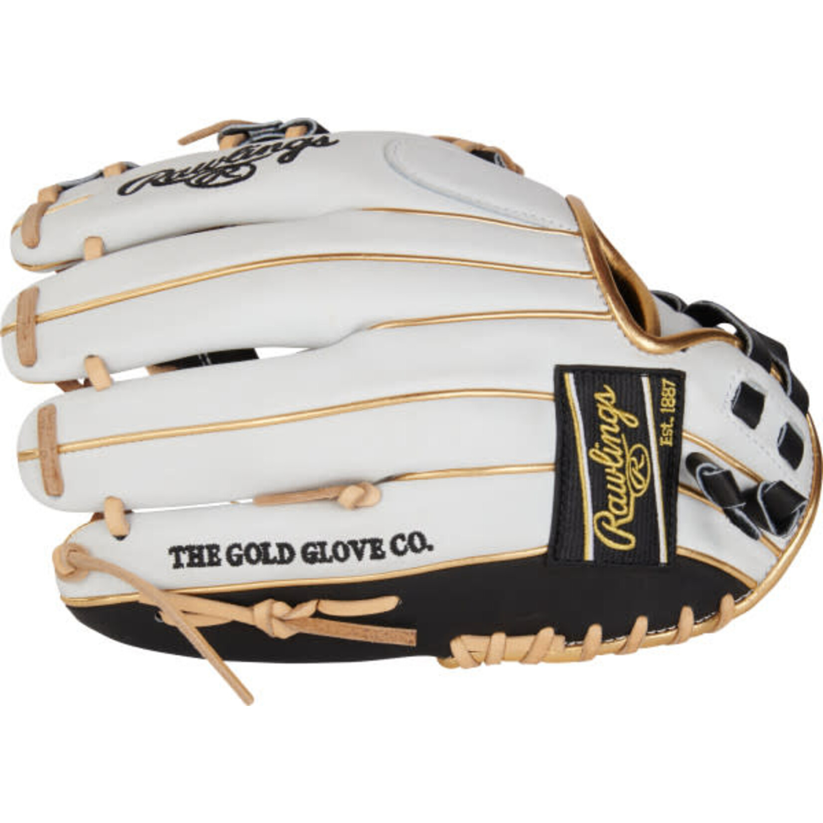 Rawlings Rawlings Fastpitch Glove, Heart of the Hide, PRO120SB-32W, 12", Reg