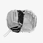 Wilson Wilson Fastpitch Glove, A1000, 12", Reg, Infield, Gry/Wht