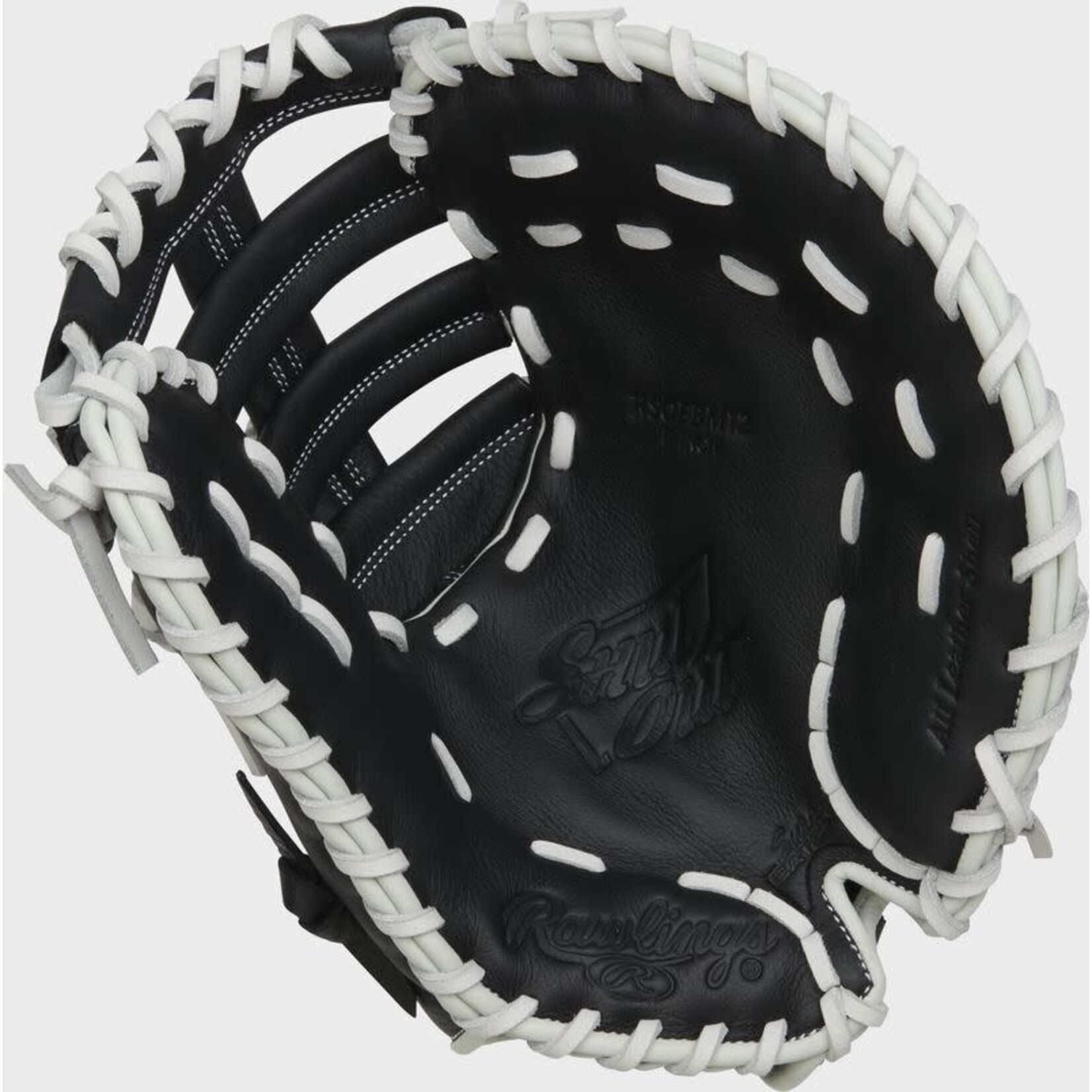 Rawlings Rawlings Fastpitch Glove, Shut Out Series RSOFBM12, 12”, Reg, First Base Mitt