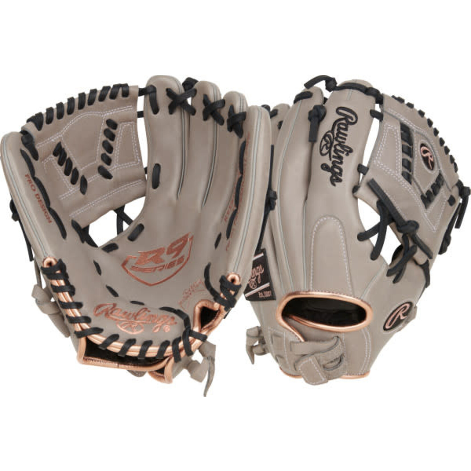Rawlings Rawlings Fastpitch Glove, R9 Softball Series Contour Fit, R9SB115U-31GB, 11.5”, Reg, Youth