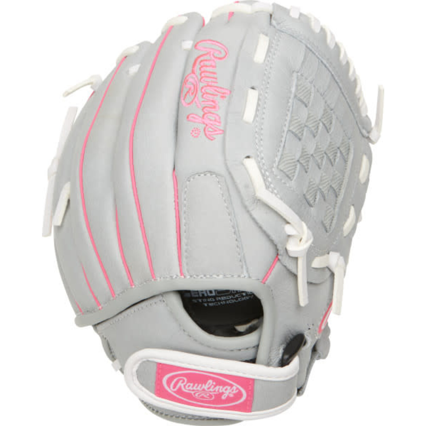 Rawlings Rawlings Fastpitch Glove, Sure Catch Softball SCSB100P-6/0, 10”, Reg, Youth