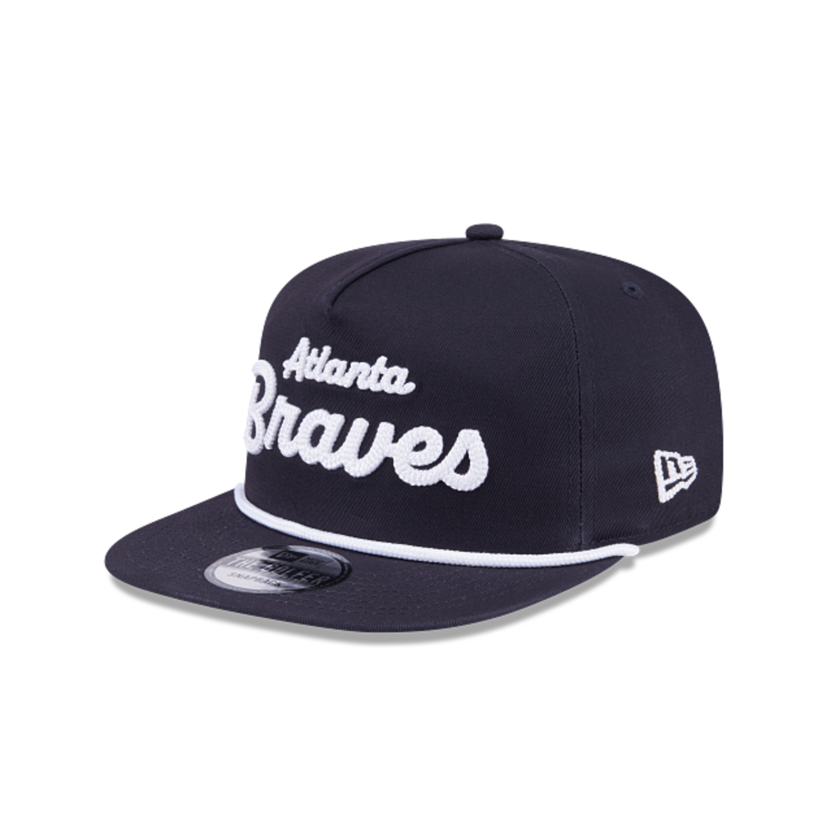 New Era New Era Hat, Golfer Team Text, MLB, Atlanta Braves, OS