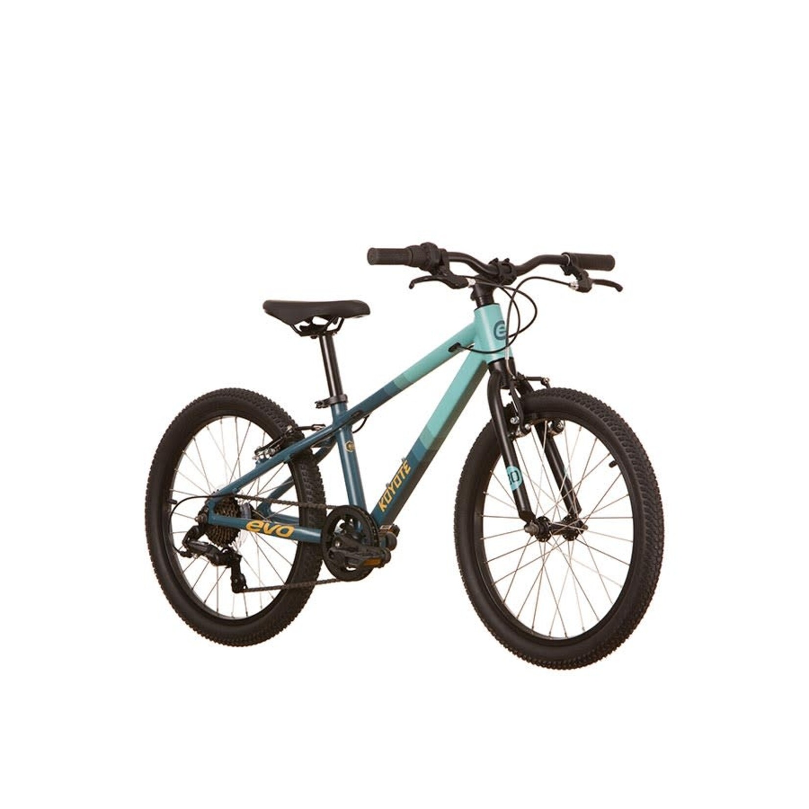Evo Evo Mountain Bike, Koyote 20" 7 Speed, Kids