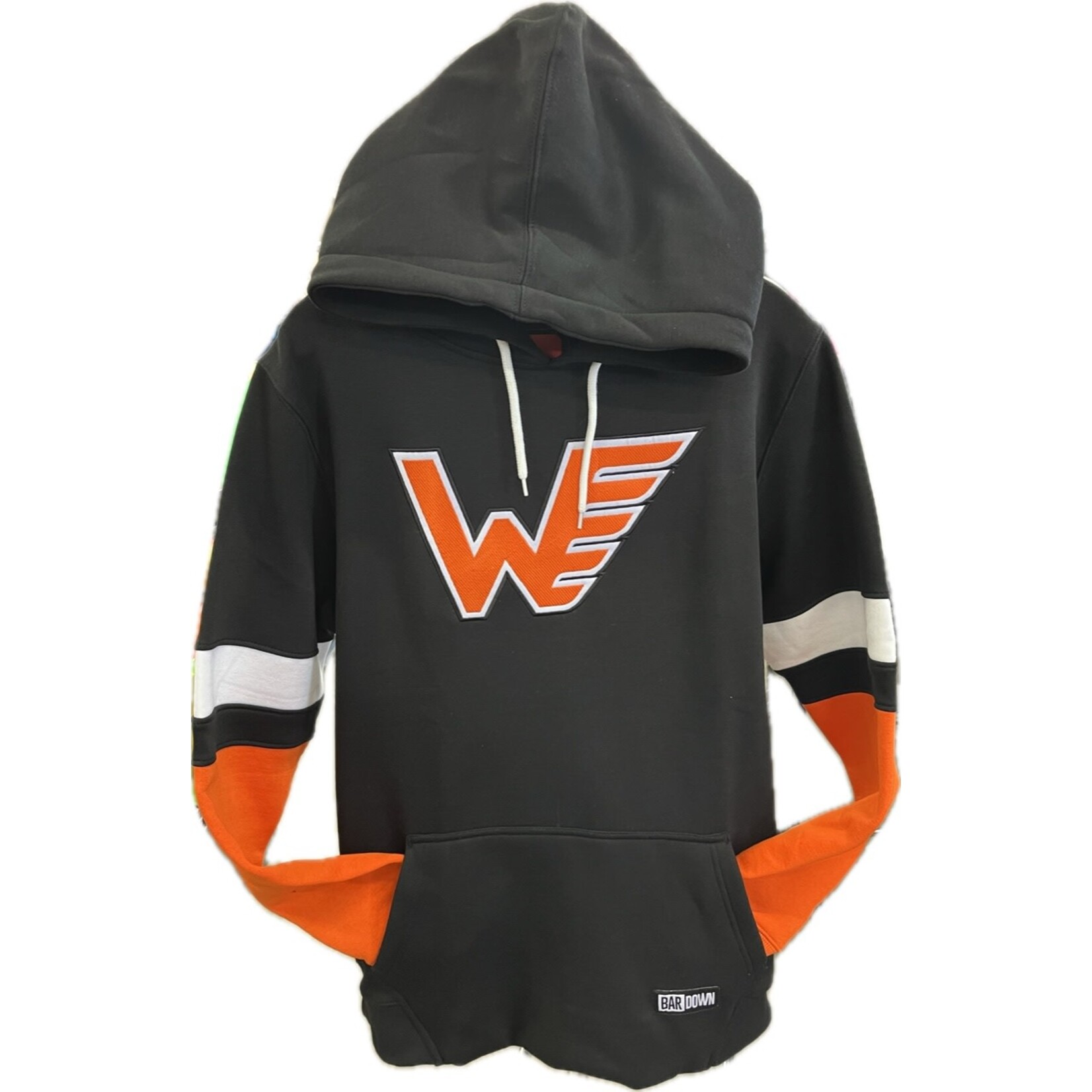 Bardown Bardown Custom Fleece Hoodie, Striper, Winkler Flyers, Mens