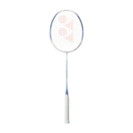 Yonex Yonex Badminton Racquet, NanoFlare 001 Clear Strung, Wht/Sax