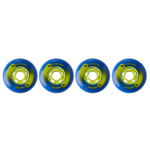 Bauer Bauer Inline Skate Wheels, Street, 4-Pack, 72mm, 82a