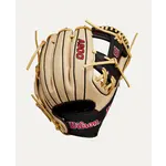 Wilson Wilson Baseball Glove, A900 PF115, 11.5", Reg, Blk/Red