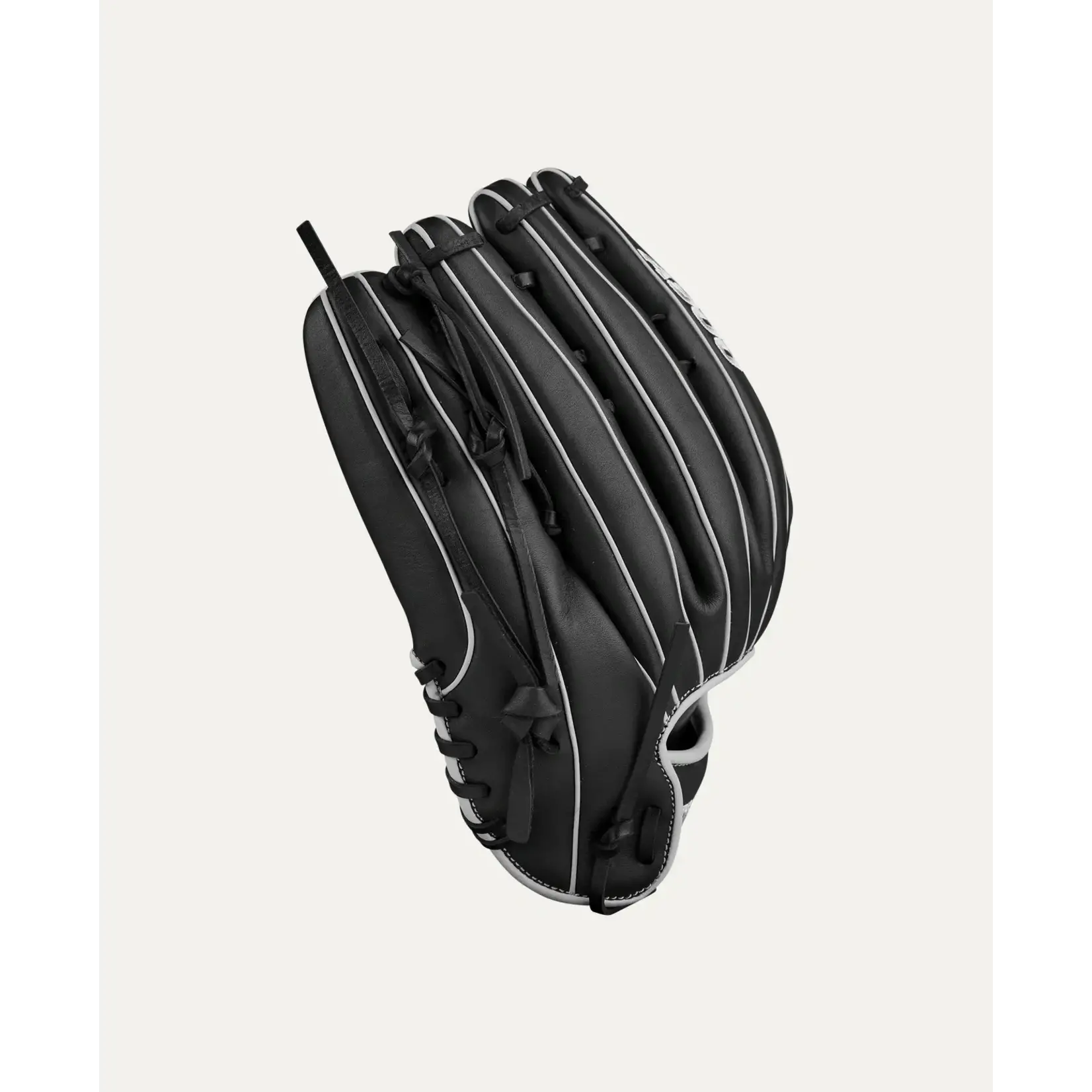 Wilson Wilson Baseball Glove, A900 PF1892, 12.25", Reg, Blk/Wht/Silver