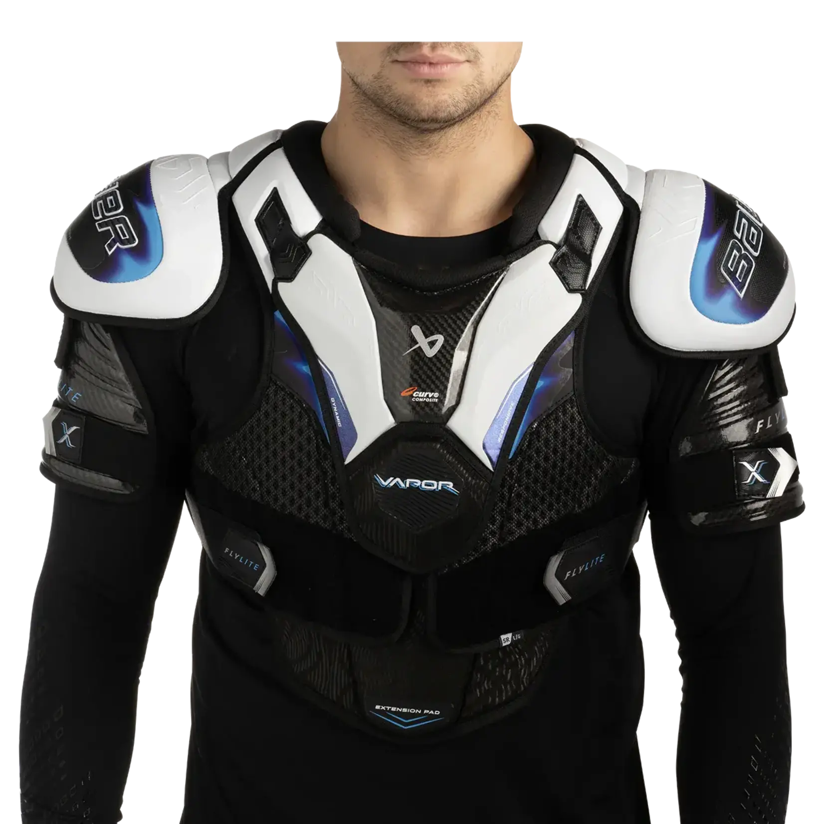 Bauer Bauer Hockey Shoulder Pads, Vapor Flylite, Intermediate
