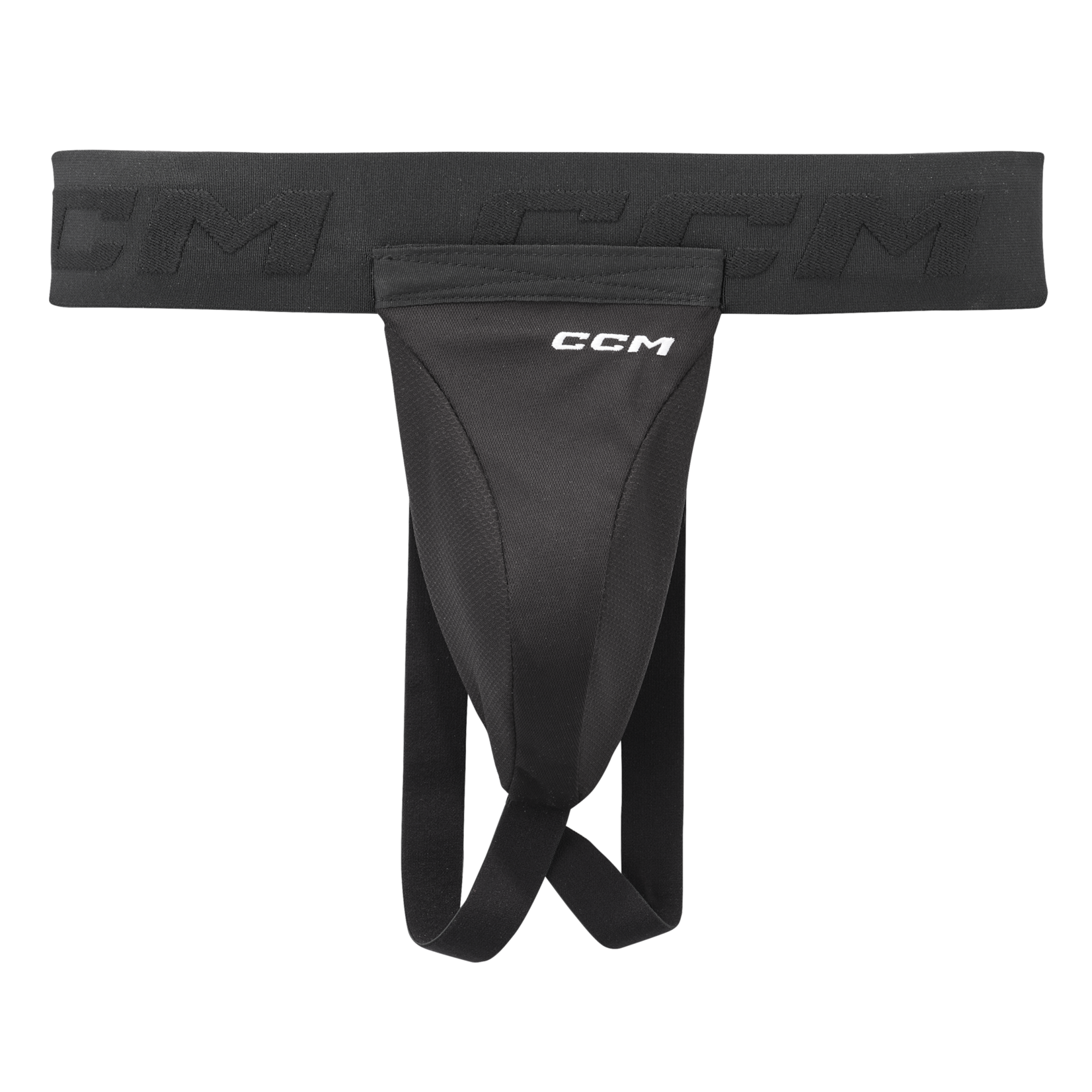 CCM CCM Hockey Jock Strap, Deluxe Support With Cup, Senior