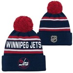 Outerstuff Outerstuff Toque, 3rd Jersey Jacquard Cuff Pom, NHL, Kids, Winnipeg Jets
