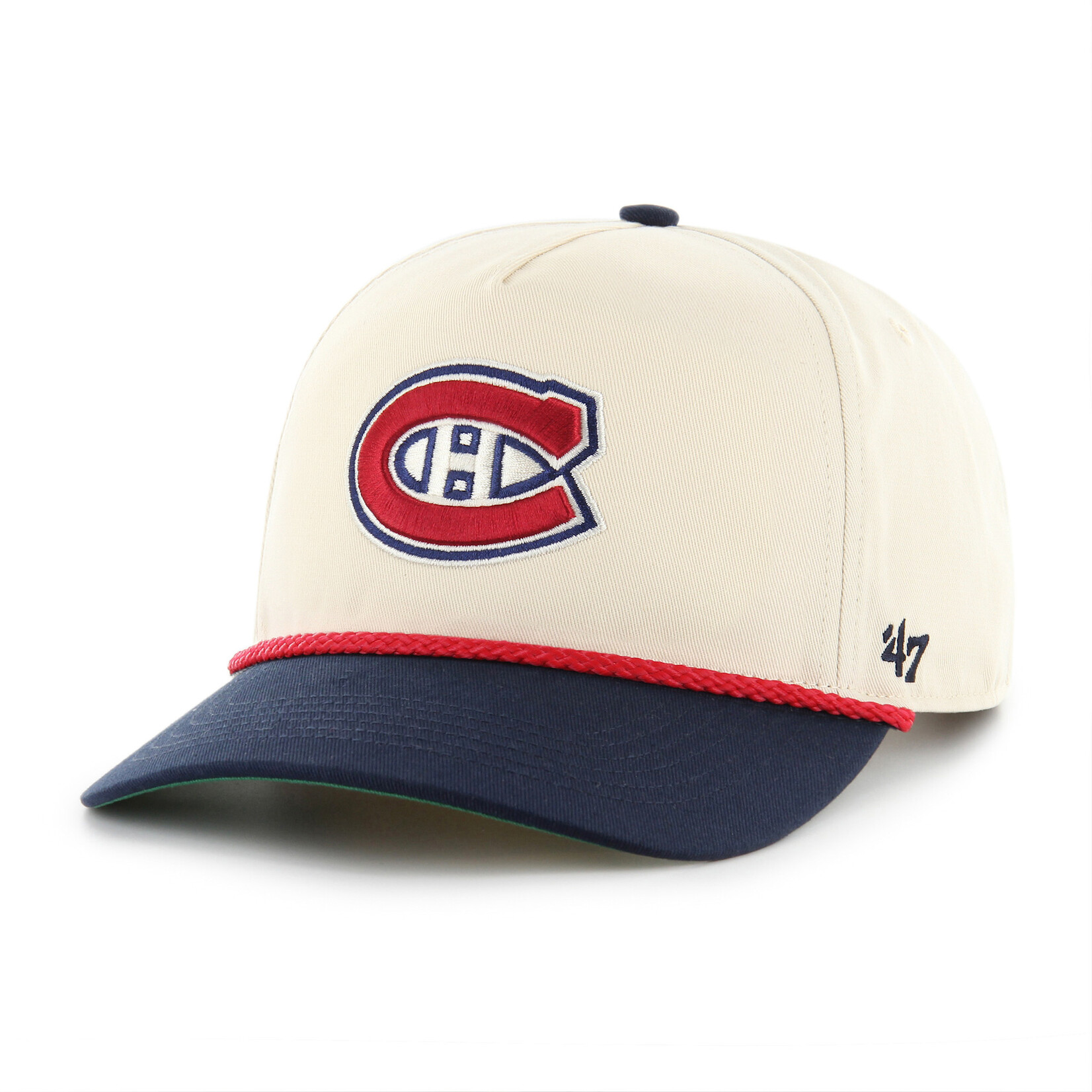 '47 ’47 Hat, Natural Rope TT Hitch, NHL, Montreal Canadiens, OS