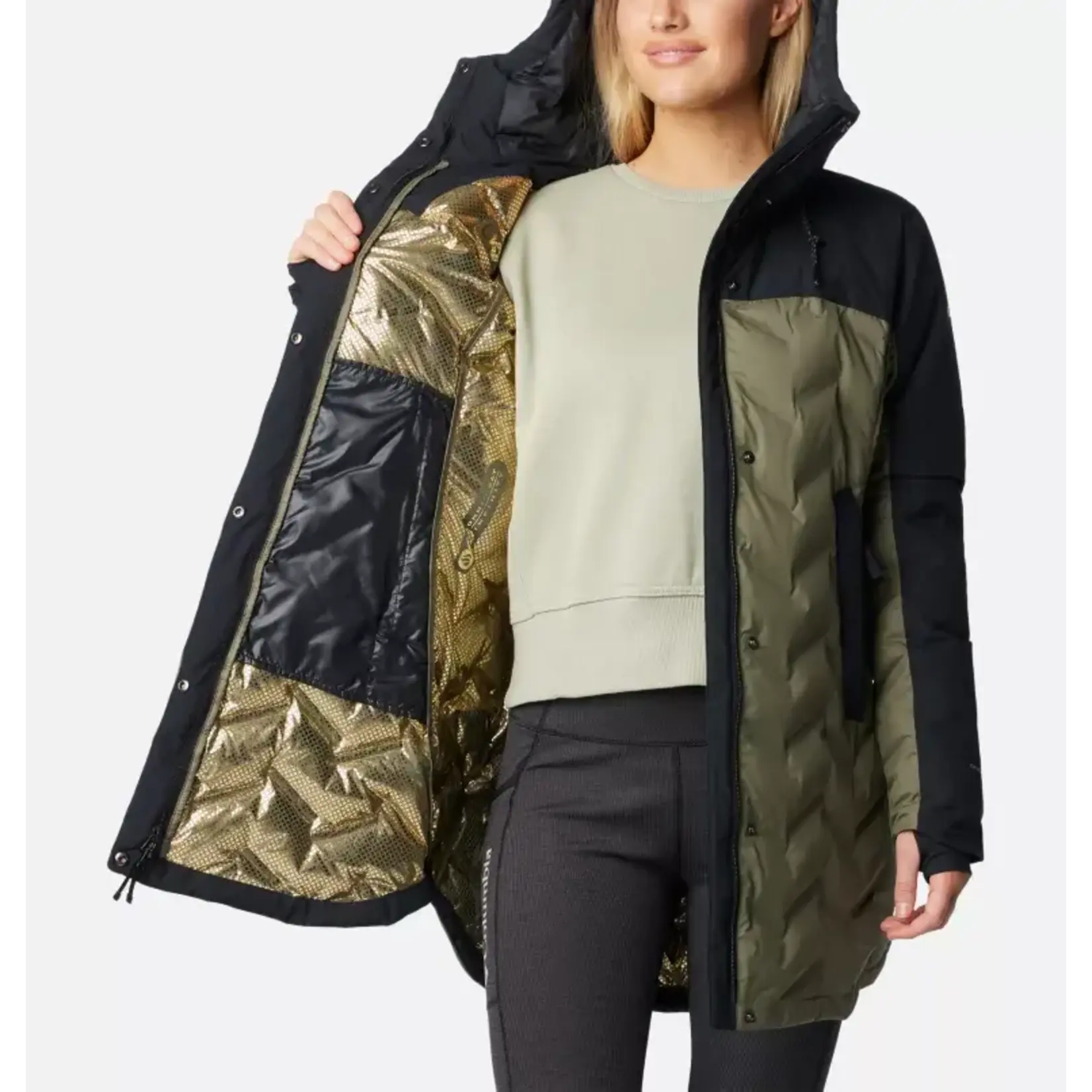 Columbia Columbia Winter Jacket, Mountain Croo III Mid Down, Ladies