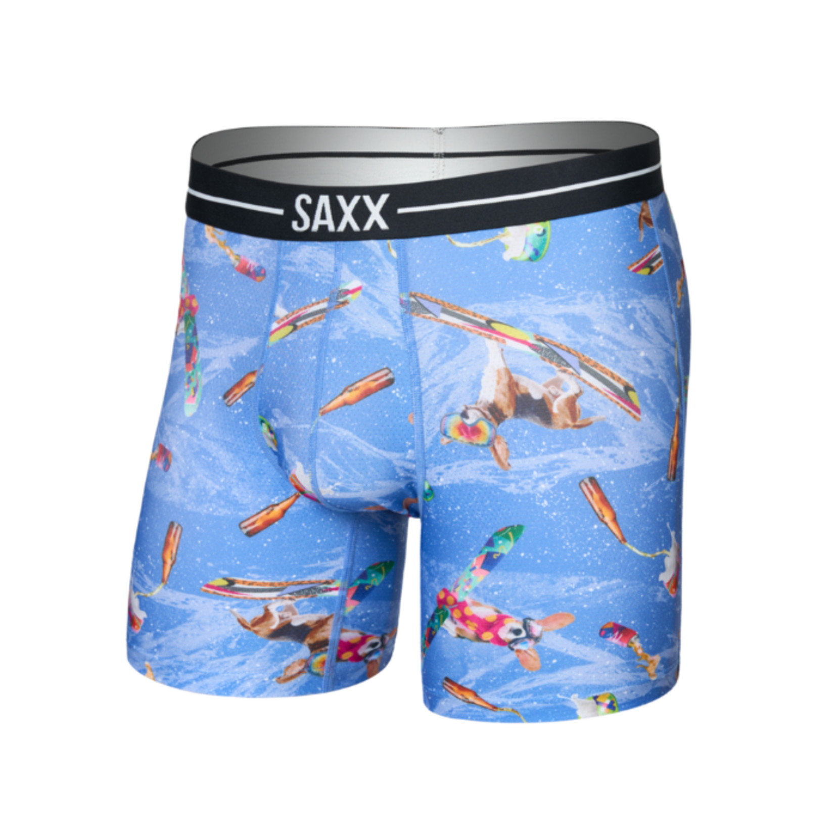 Saxx Saxx Underwear, Volt Boxer Brief, Mens, HAD-Haute Doggers-Sail Blu