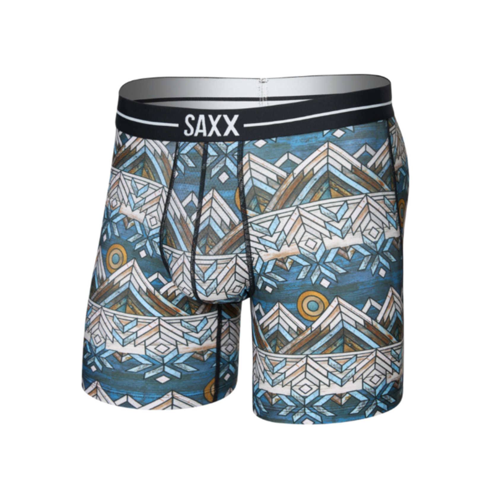 Saxx Saxx Underwear, Volt Boxer Brief, Mens, TIL-Timberline-Multi