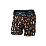 Saxx Saxx Underwear, Daytripper BB Fly, Mens, TOS-Types of Stripes-Blk