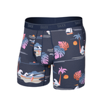 Saxx Saxx Underwear, Quest Quick Dry Mesh Boxer Brief Fly, Mens, SAM-Sunny Adventure-Maritime