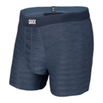 Saxx Saxx Underwear, Droptemp Cool Mesh BB Fly, Mens, DDH-Dark Denim Heather
