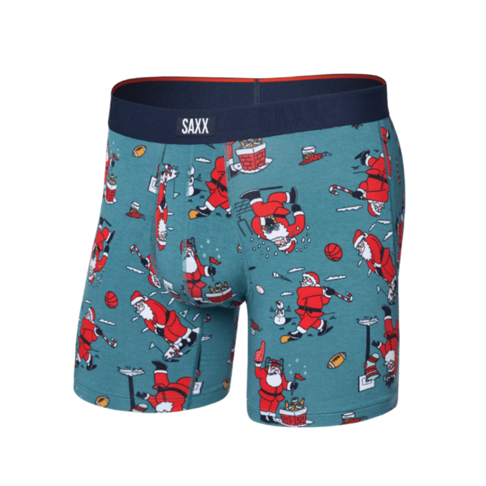 Saxx Saxx Underwear, Vibe Xtra BB Fly, Mens, STS-Santathalon-Seascape