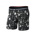 Saxx Saxx Underwear, Vibe Xtra BB Fly, Mens, BAB-Bun Appetit-Blk