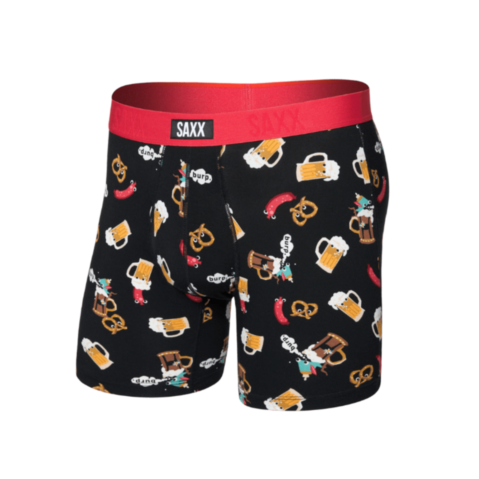 Saxx Saxx Underwear, Vibe Xtra BB Fly, Mens, OKB-Oktober Brats-Blk