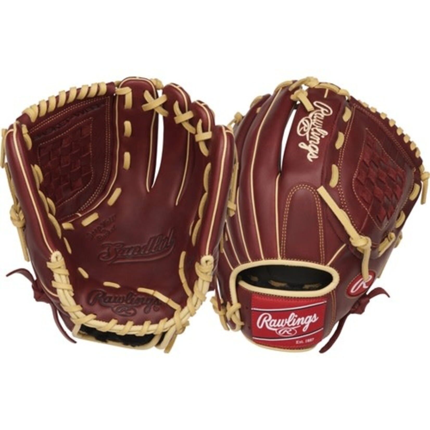 Rawlings Rawlings Baseball Glove, Sandlot Series S1200BSH, 12”, Reg