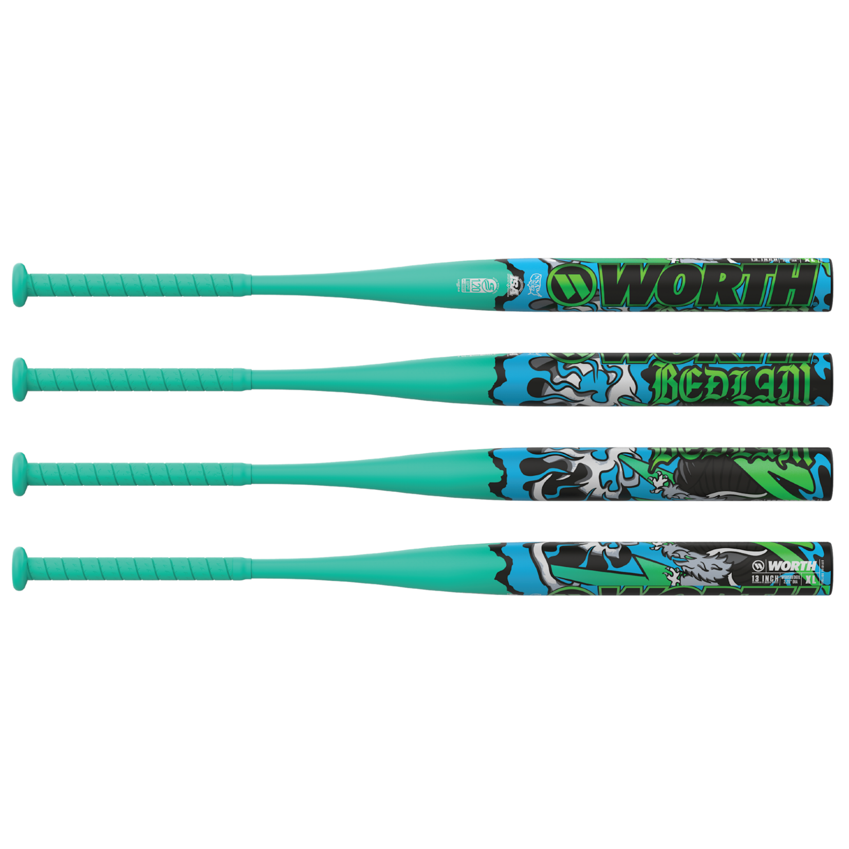 Worth Slowpitch Bat, Bedlam