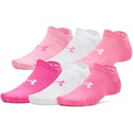 Under Armour Under Armour Socks, Essential No Show, 6-Pack, Unisex