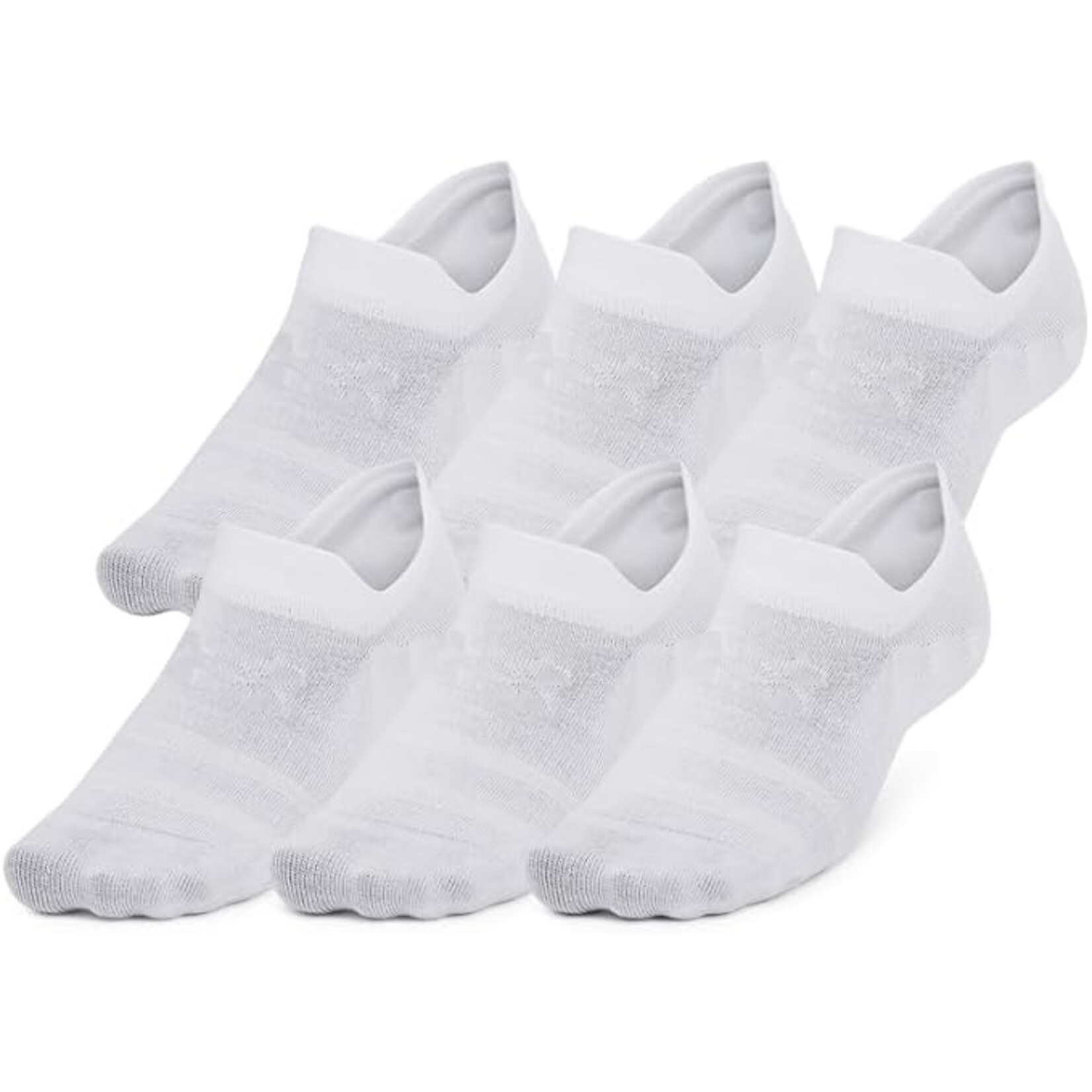 Under Armour Under Armour Socks, Essential No Show, 6-Pack, Unisex