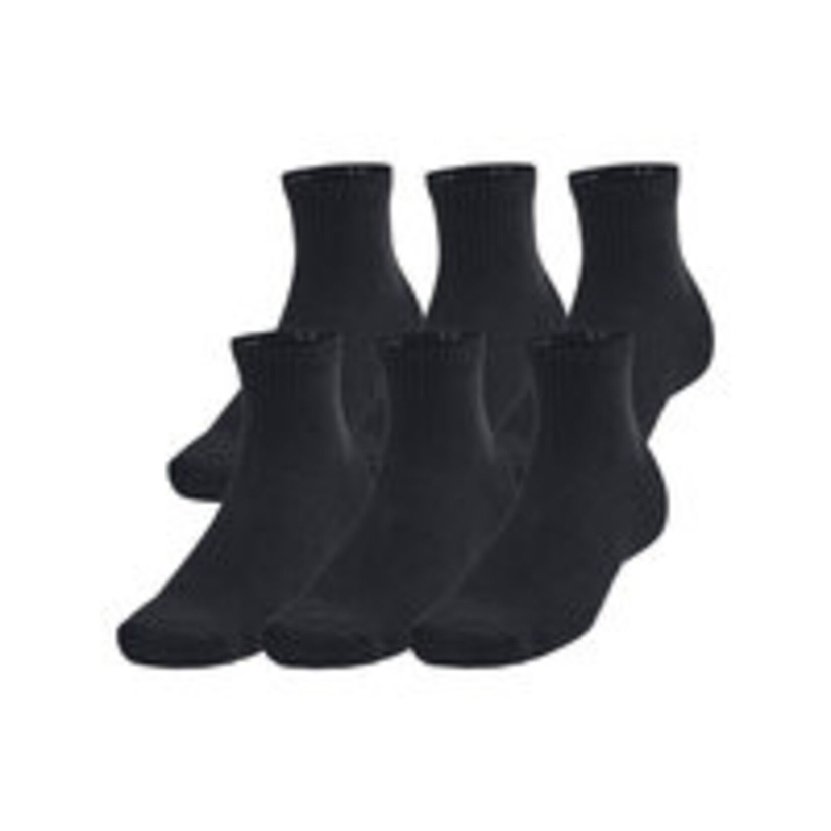 Under Armour Under Armour Socks, Training Cotton Quarter, 6-Pack, Unisex