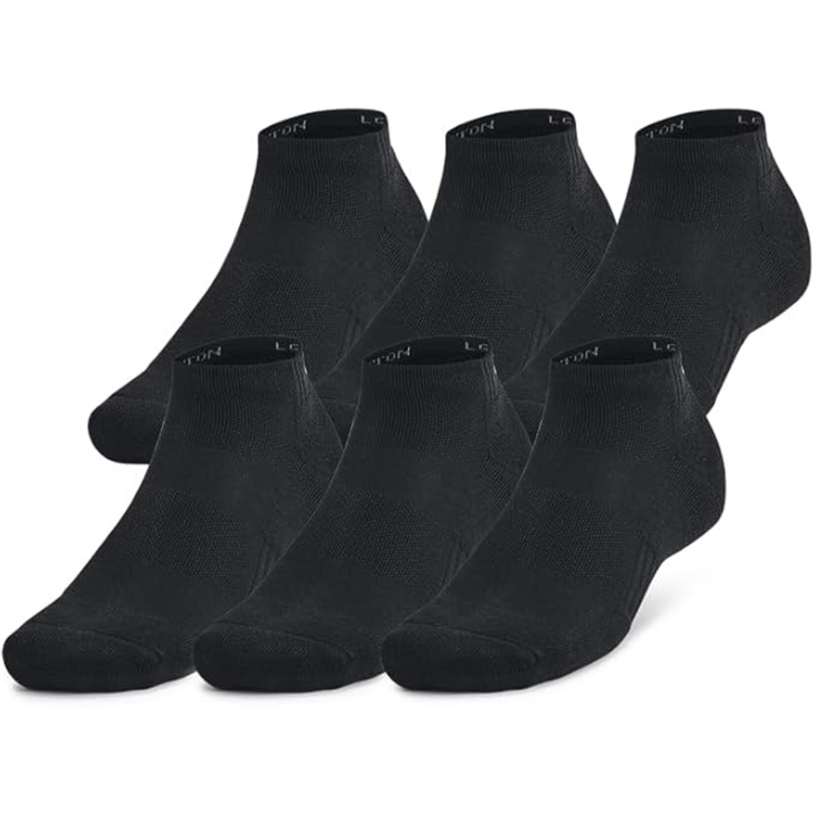 Under Armour Under Armour Socks, Training Cotton Low Cut, 6-Pack, Unisex