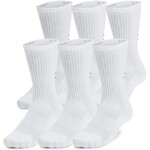 Under Armour Under Armour Socks, Training Cotton Crew, 6-Pack, Unisex
