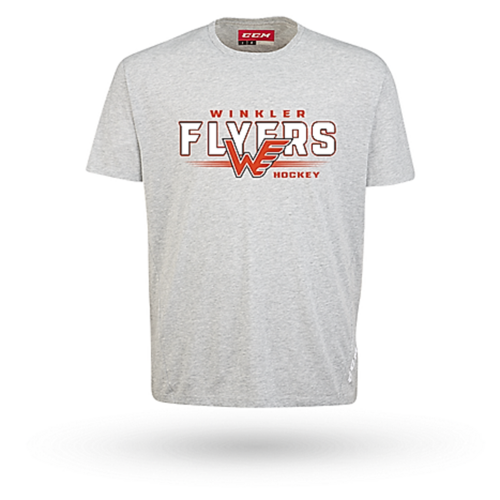 CCM CCM T-Shirt, Team Premium Essential, Winkler Flyers Wordmark, Youth