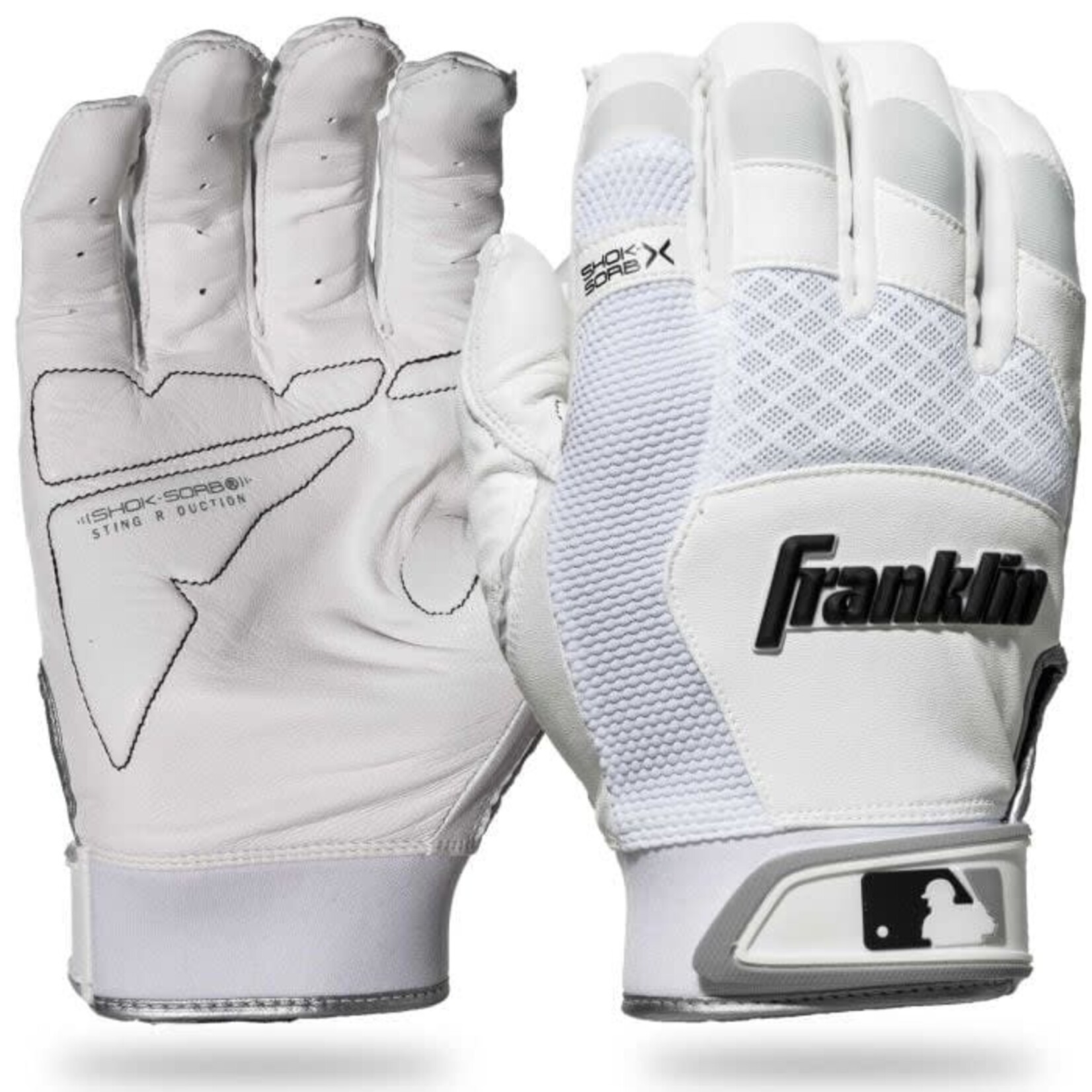 Franklin Franklin Batting Gloves, Shok-Sorb X, Adult