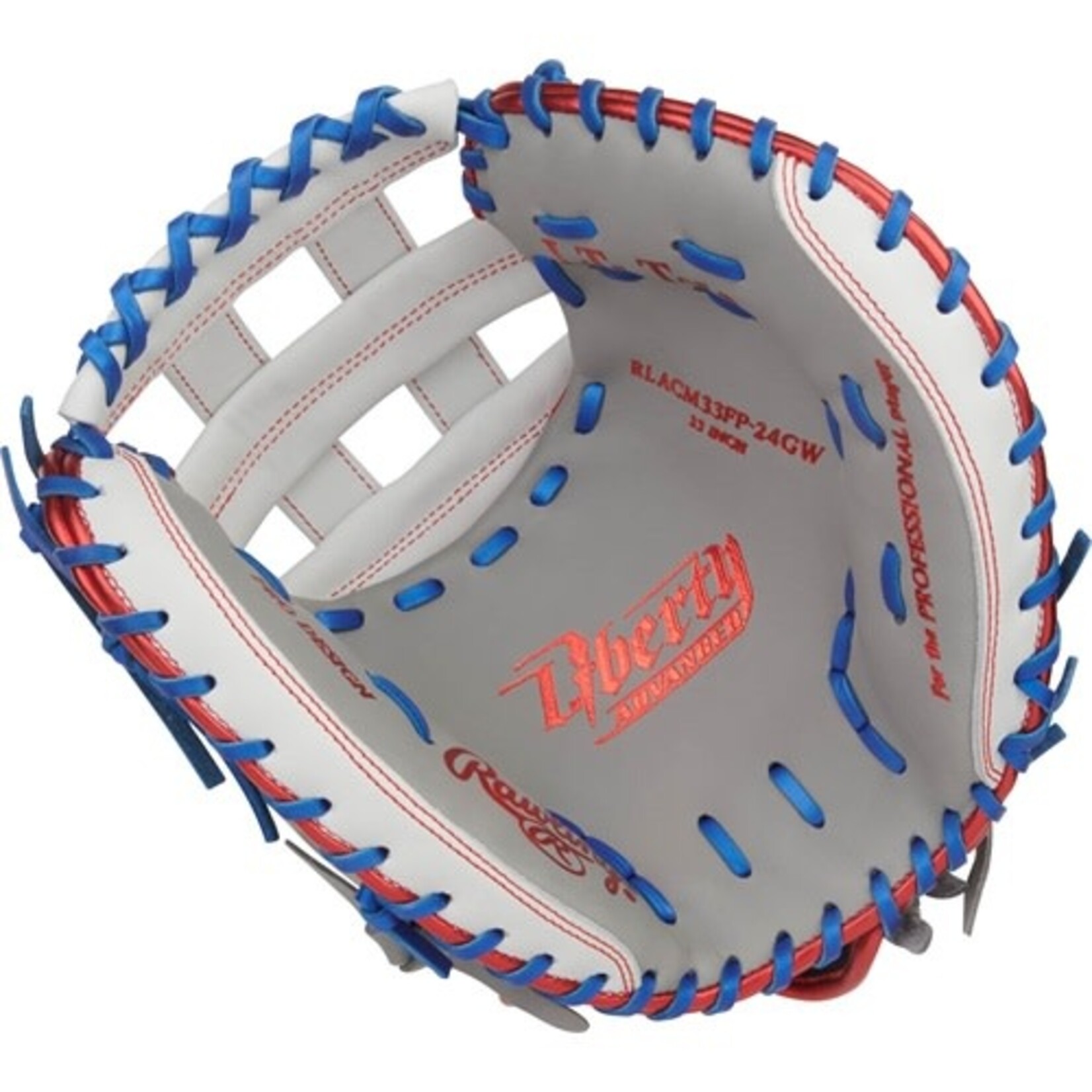 Rawlings Rawlings Fastpitch Glove, Liberty Advanced RLACM33FP-24GW, 33”, Reg, Catchers Mitt