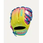 Wilson Wilson Baseball Glove, A2000 1786, 11.5", Reg, Pink Lemonade